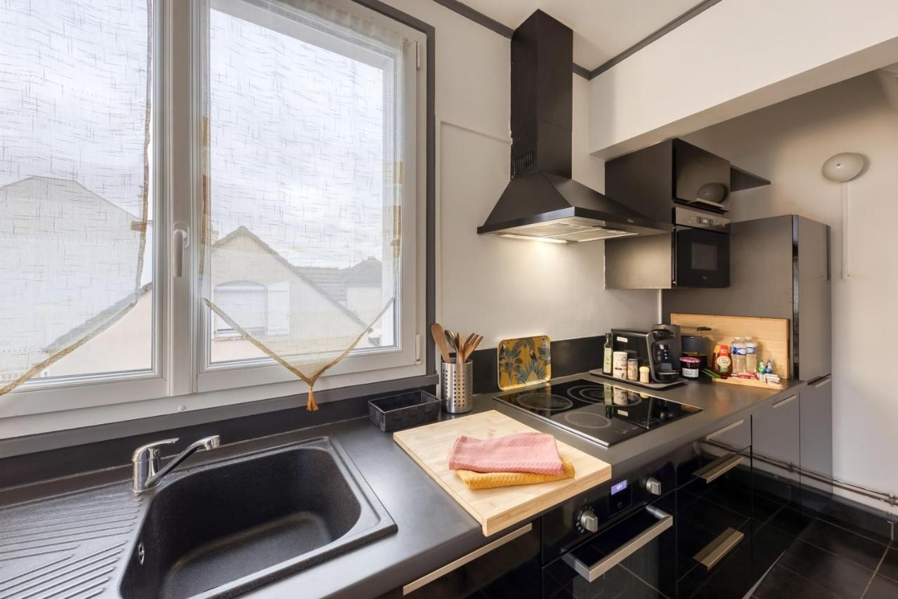 Apartamento Le Nid Douillet : Paris Proche-Cozy-Netflix Montmagny Exterior foto